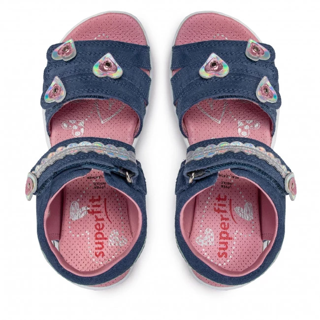 Mules Et Sandales Sandales Superfit - 1-006133-8000 D Blau/Rosa Bleu Marine 7 Mules Et Sandales Sandales Superfit - 1-006133-8000 D Blau/Rosa Bleu Marine â Image 5