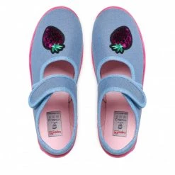 Mules Et Sandales Chaussons Superfit - 1-000280-8030 S Blau/Pink Bleu -Superfit Soldes 07 0000300444542 rz