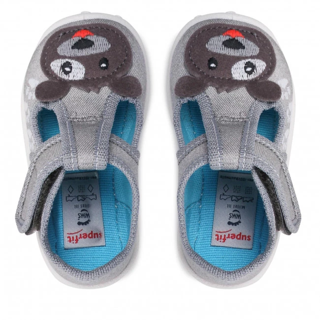 Mules Et Sandales Chaussons SUPERFIT - 1-009256-2010 Grau Gris 8 Mules Et Sandales Chaussons SUPERFIT - 1-009256-2010 Grau Gris – Image 6