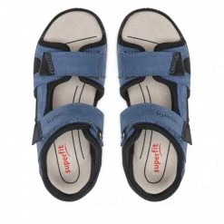 Mules Et Sandales Sandales Superfit - 1-00018-8000 S Blau/Schwarz Bleu -Superfit Soldes 07 0000300728314 rz