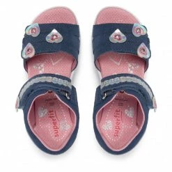 Mules Et Sandales Sandales Superfit - 1-006133-8000 S Blau/Rosa Bleu Marine -Superfit Soldes 07 0000300729120 ts